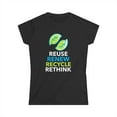 thumbnail image 1 of Planet Earth Environment Symbol T-Shirt Environmentalist Activism Environment Womens Shirts, 1 of 4