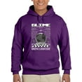 thumbnail image 1 of Planet Earth Illustration Hoodie Men -Image by Shutterstock, Male Large, 1 of 4