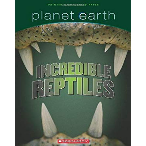 Pre-Owned Incredible Reptiles (Planet Earth) Paperback