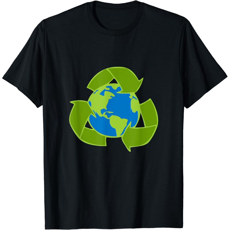 【LMC】 EARTH LOGO RECYCLE TEE‐WHITE Recycle Earth – Mountain State Art