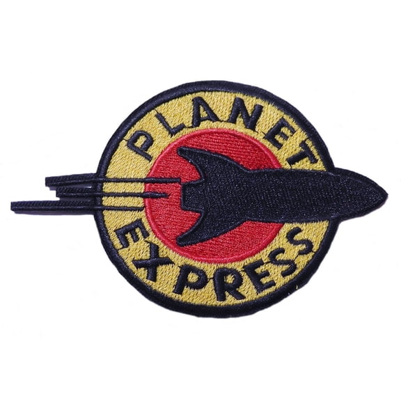 Planet Express Logo 4 1/2" Wide Embroidered Patch