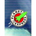 thumbnail image 1 of Planet Express Vinyl Decals Sticker ( Two Pack ) | Cars Trucks Vans Walls Laptops Cups | Printed | 2 - 4 Inch Decals | KCD965, 1 of 1