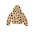 thumbnail image 1 of Planet Gold Girls High Pile Fleece Hoodie, Sizes 4-16, 1 of 4