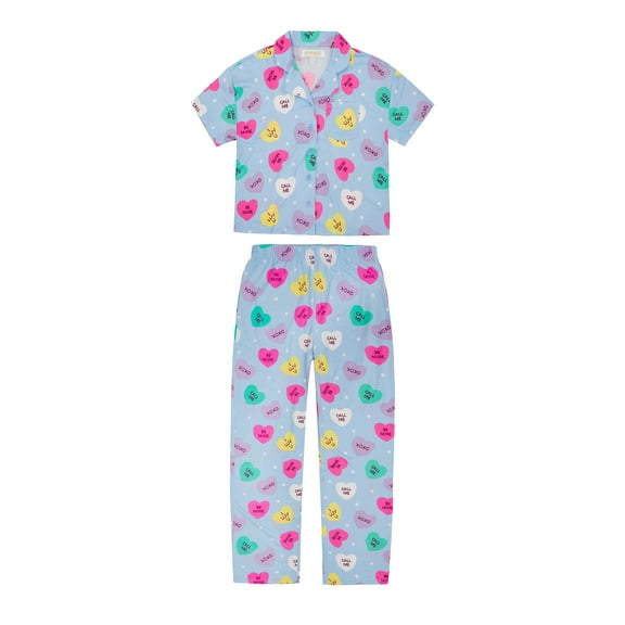 Planet Gold Girls Vday Coat Set, Sizes 4-18