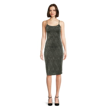 Planet Gold Juniors Metallic Midi Slip Dress, Sizes XS-XXXL