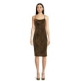 thumbnail image 1 of Planet Gold Juniors Metallic Midi Slip Dress, Sizes XS-XXXL, 1 of 5