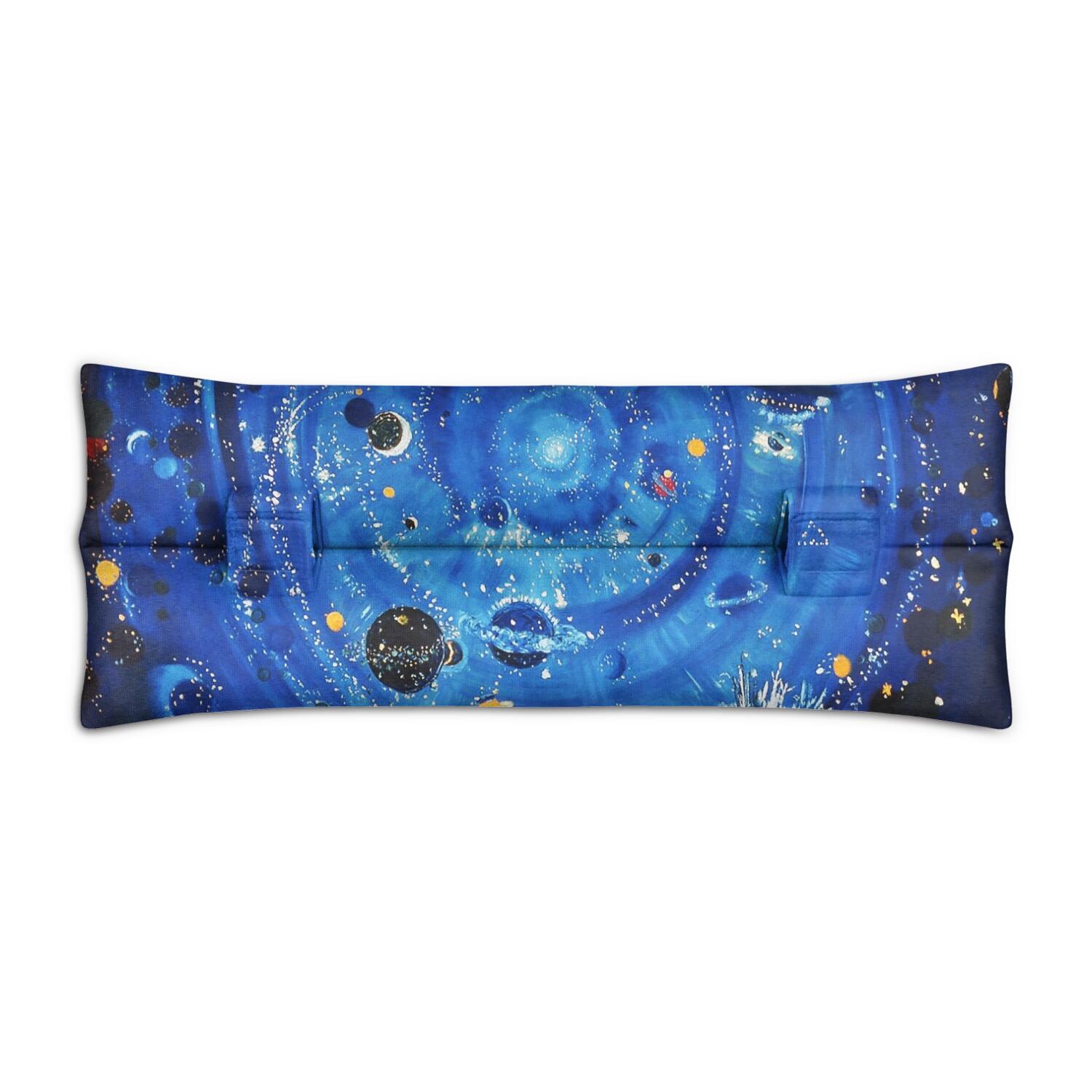 Planet Inspired Post Surgery Seatbelt Pillow - Starry Night Design Chest Protector