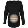 thumbnail image 1 of Planet Jupiter Pregnancy Costume Maternity Soft Long Sleeve T Shirt Black 2XL, 1 of 1