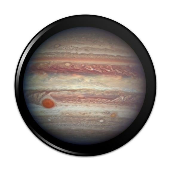 Planet Jupiter Solar System Pinback Button Pin