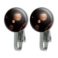 thumbnail image 1 of Planet Jupiter With Io Europa Ganymede and Callisto Moons Space Novelty Clip-On Stud Earrings, 1 of 3