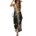 thumbnail image 1 of Planet Mars Mercury Jupiter Sleeveless Dress Woman Fashion Long Dresses Women's Summer Suit Dress 2025, 1 of 7