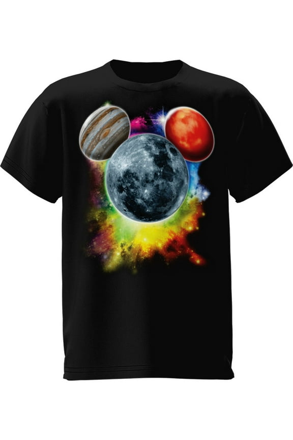 Mickey Glow in the Dark Youth Tee Shirt, XS-XL (Boy's)