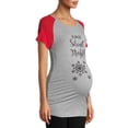 thumbnail image 1 of Planet Motherhood Maternity Silent Nights Holiday T-Shirt, 1 of 6