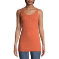 thumbnail image 1 of Planet Motherhood Maternity Women's Nursing Henley Tank Top, 1 of 6