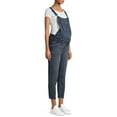thumbnail image 1 of Planet Motherhood Maternity Women's Overalls with Side Panel, 1 of 6