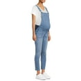 thumbnail image 1 of Planet Motherhood Maternity Women's Overalls with Side Panel, 1 of 6
