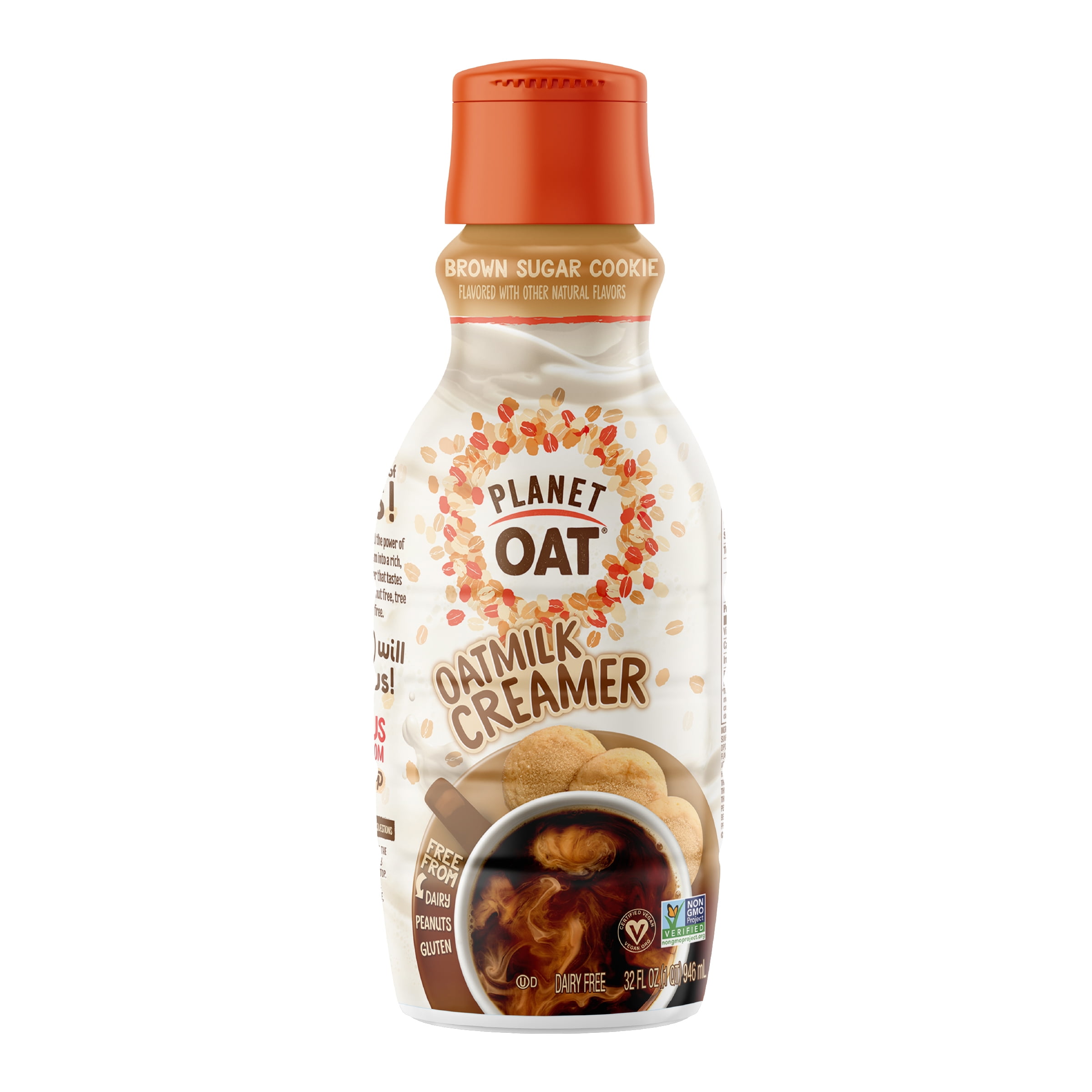 Planet Oat Brown Sugar Cookie Coffee Creamer 32oz