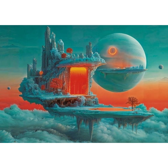 Planet Of Fire & Ice Made by Educa