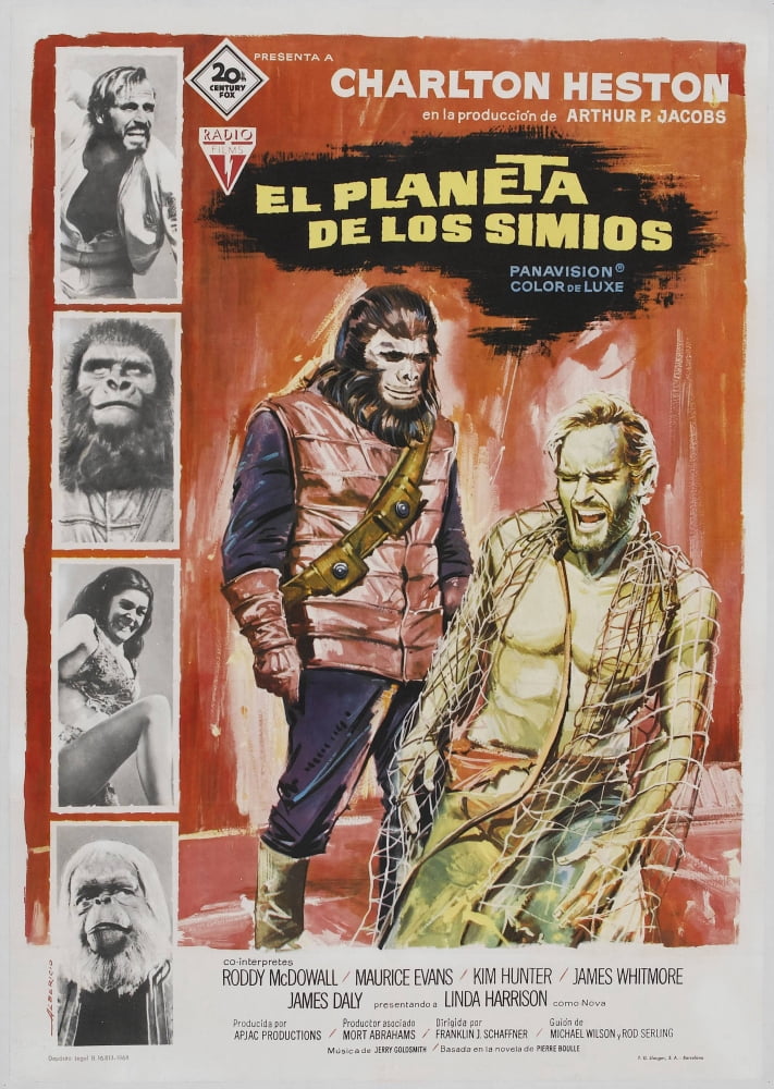 Planet Of The Apes Canvas Art - (11 x 17)