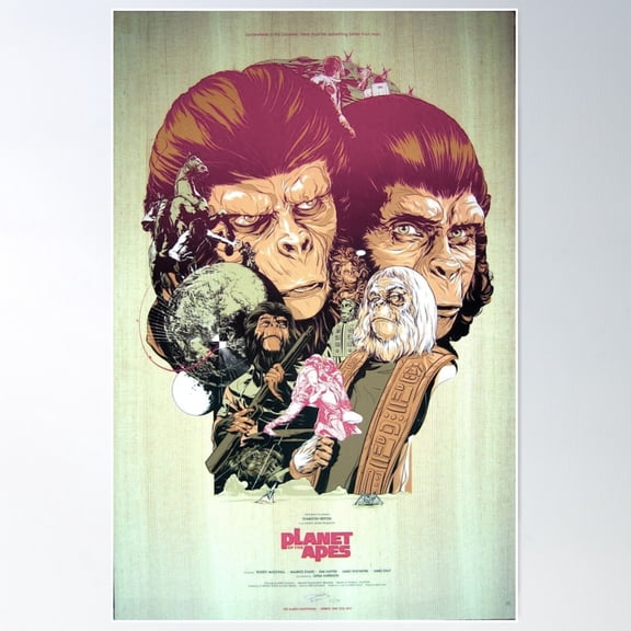 Planet Of The Apes Poster Wall Art Modern Wall Decor Wall Art Home Decor Cute Birthday Gift