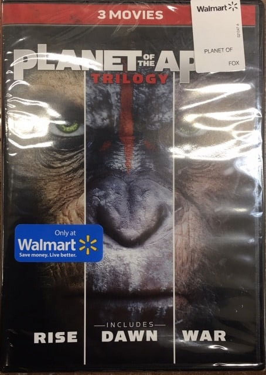 Planet Of The Apes Trilogy (DVD) - Walmart.com