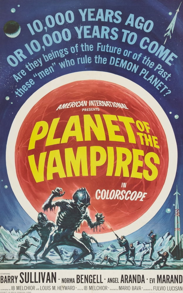 Planet Of The Vampires Canvas Art - (24 x 36)