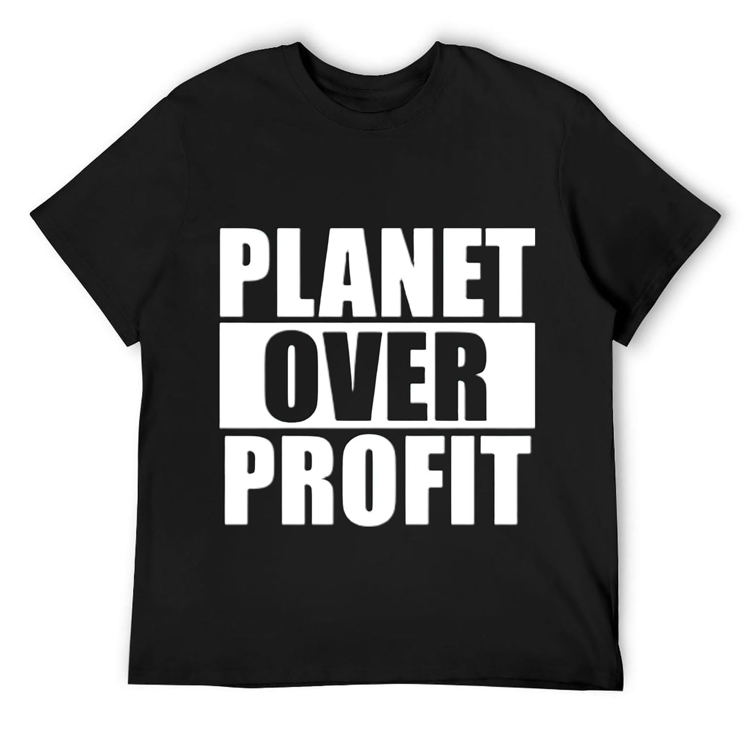 Planet Over Profit White - Earth Day Climate Change T-shirt T Shirts ...