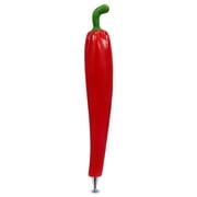 Planet Pens Red Chili Pepper Writing Pen   Cute 3D Red Chili Pepper Foodie Ballpoint Pen for Journaling, School, Office Supplies, Spicy Novelty Gift for Kids and Adults