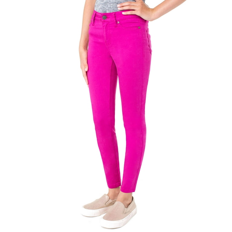 Pink clearance jeggings walmart