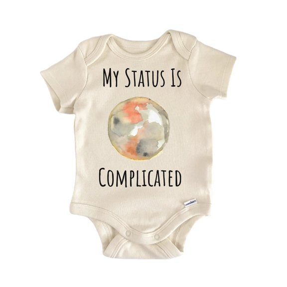 Planet Pluto Space Astronomer Baby Gift Baby Onesie®