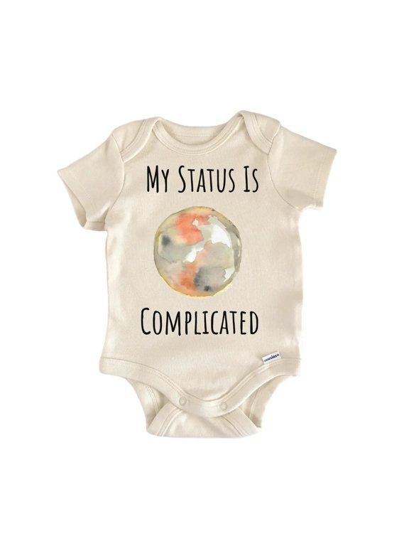 Planet Pluto Space Astronomer Baby Gift Baby Onesie®