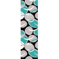 thumbnail image 1 of Planet Rugs Premium 3D Thick Abstract Indoor Area Rug 1062 Turquoise 2'2''x7'4'', 1 of 10