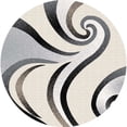 thumbnail image 1 of Planet Rugs Premium 3D Thick Abstract Indoor Area Rug 327 Sand Grey Beige, 1 of 10