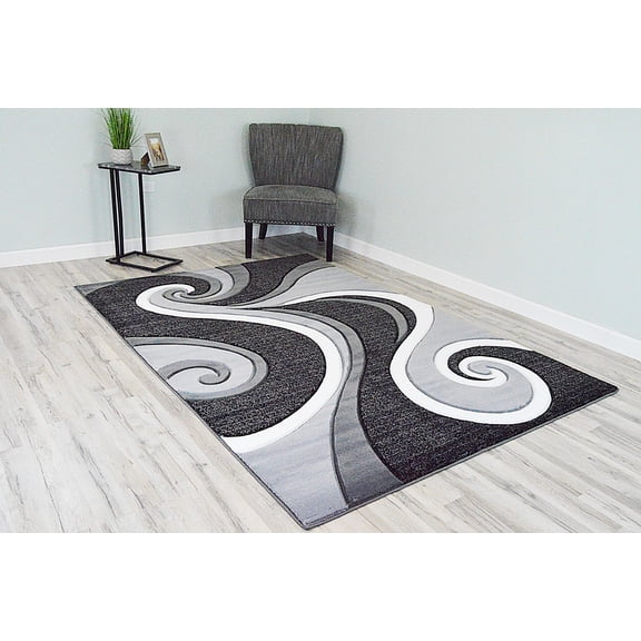 Planet Rugs Premium 3D Thick Abstract Indoor Area Rug 327