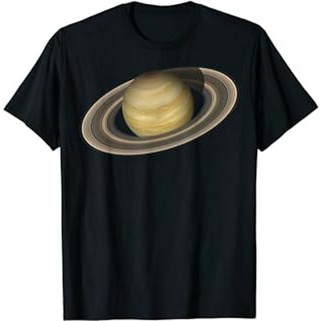 Planet Saturn Solar System Astronomy Science Teacher Student T-Shirt ...