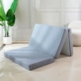 Sleepings TwinXL Mattress 4 Inch Trifold Gel Foam Mattress