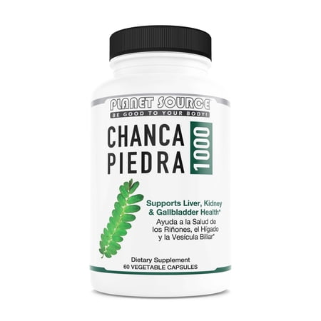 Planet Source Chanca Piedra Extract (Phyllanthus niruri) 60 capsules