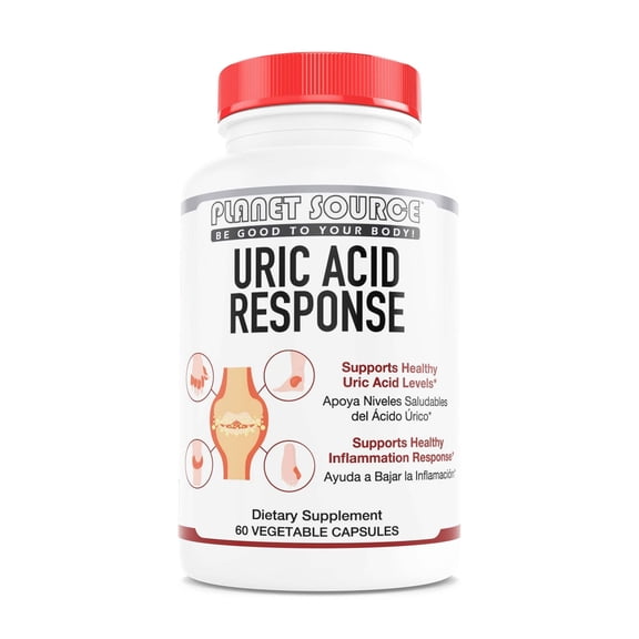 Planet Source Uric Acid Response 60 capsules