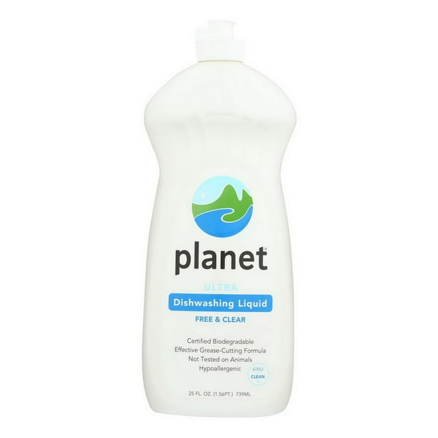 Planet Ultra Dishwashing Liquid, 25 fl oz.