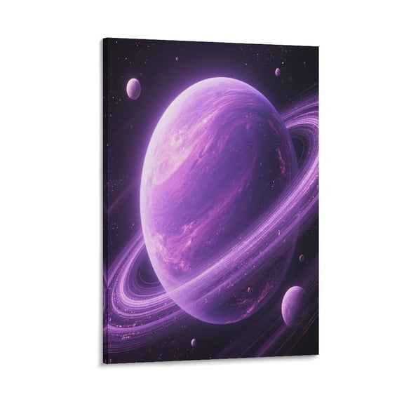 Planet Universe Galaxy Poster (16) Picture Print Wall Art Poster Painting Canvas Posters Artworks Gift Room Aesthetic 12x18inch(30x45cm)