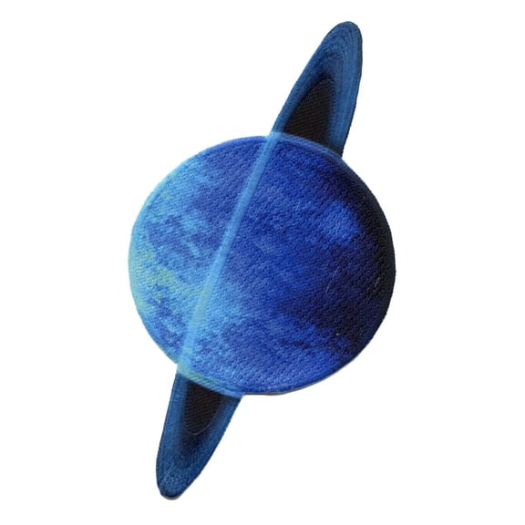 Planet Uranus Solar System FotoPatch 1 of 12 Embroidered Iron On