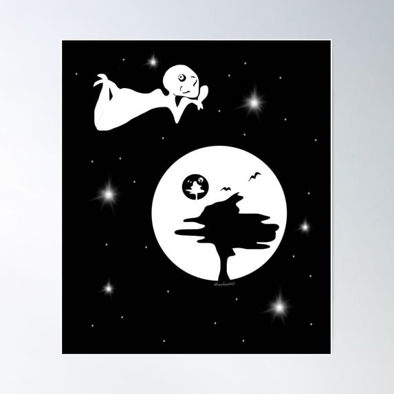 Planet Watch Poster Wall Art, Modern Wall Decor For Living Room Bedroom, 8x12 UNFRAMED