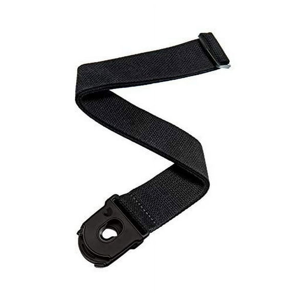 Planet Waves 50CTPL00 Lock Cotton Electric Guitar Strap - Black