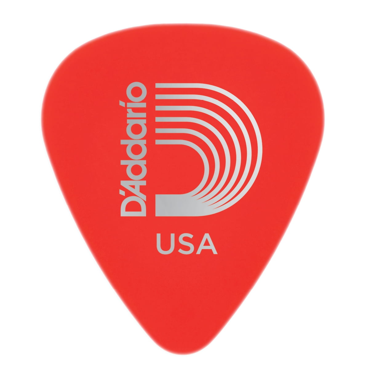Planet Waves Delrin #351 Standard Guitar Picks - 18mm-Red, bag of 100