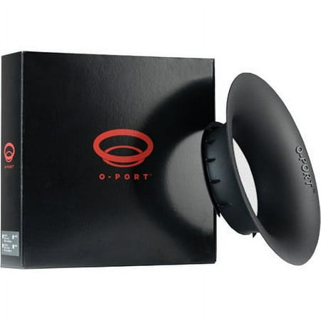 Planet Waves O-Port Sound Enhancement for Acoustic Guitar, Small, Black