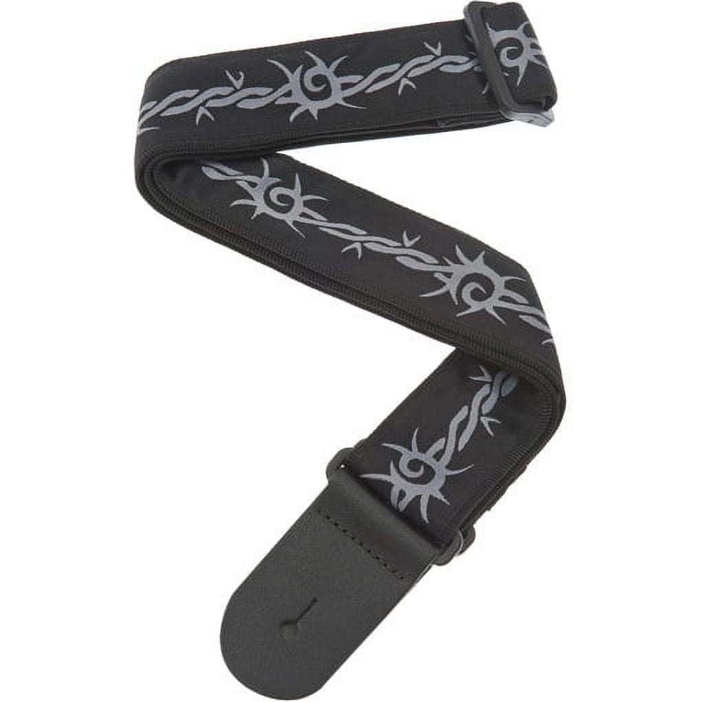 Planet Waves Woven Guitar Strap, Barbed Wire