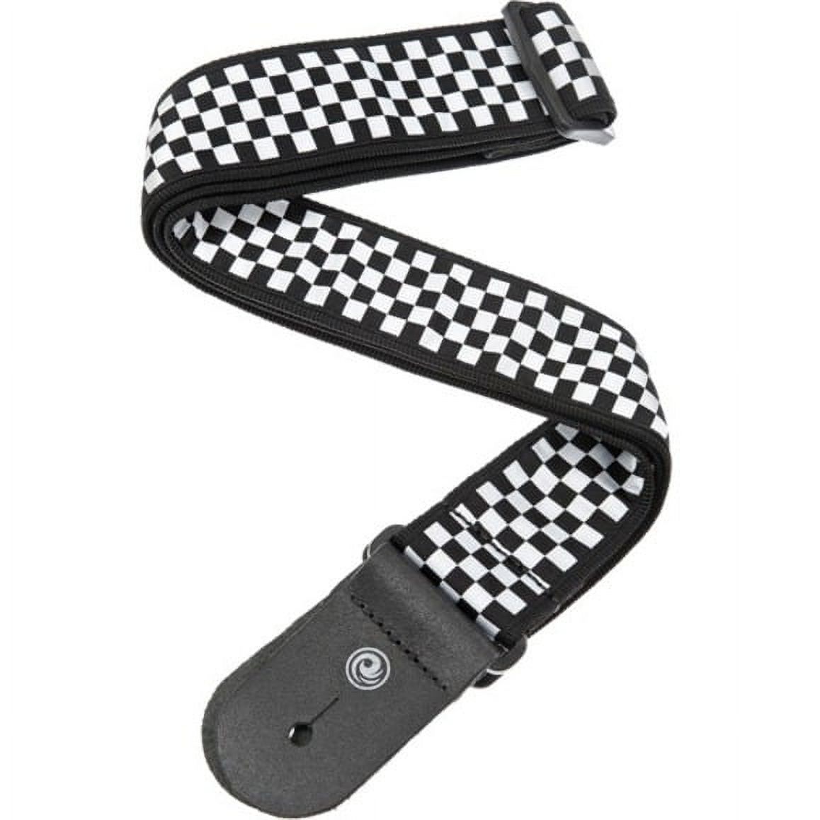 Woven Guitar Strap, Check Mate