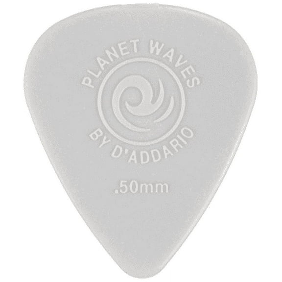 Planet Waves by D'Addario Planet Waves Pick 1NFX2-25 Nylflex Classic Nylon 0.50mm Standard Type 25 pieces