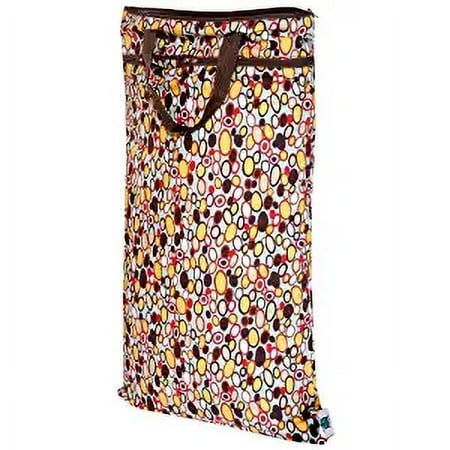 Planet Wise Hanging Diaper Wet/Dry Bag - Bangle Dots