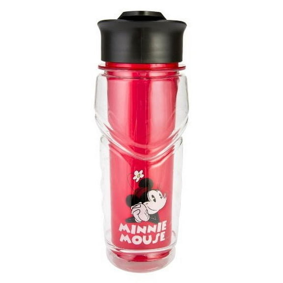 Planet Zak Minnie Mouse Double Wall Water Bottle, 18Ounce